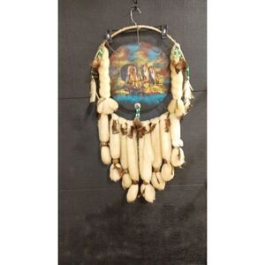 Vintage native American dream catcher "Mandela"